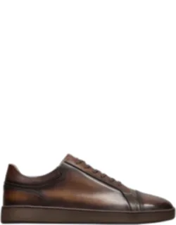Chambers Leather Cap-toe Low-top Sneakers