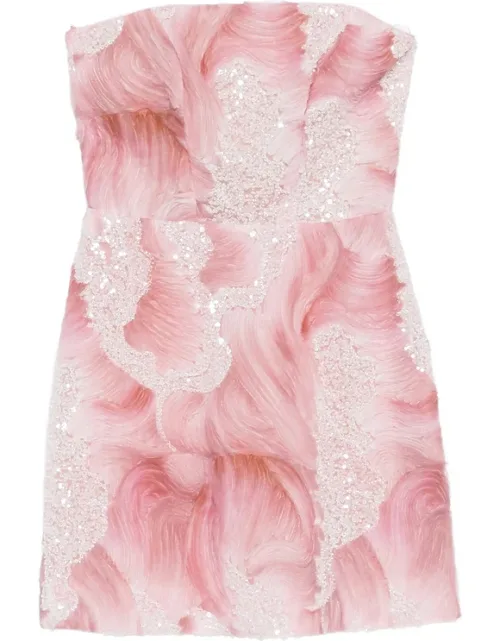 Embellished Mini Dress