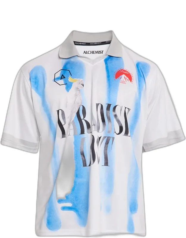 Paradise Lost Graphic-print Polo Shirt