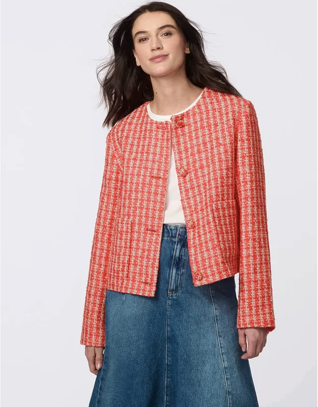 Mademoiselle Tweed Cropped Jacket