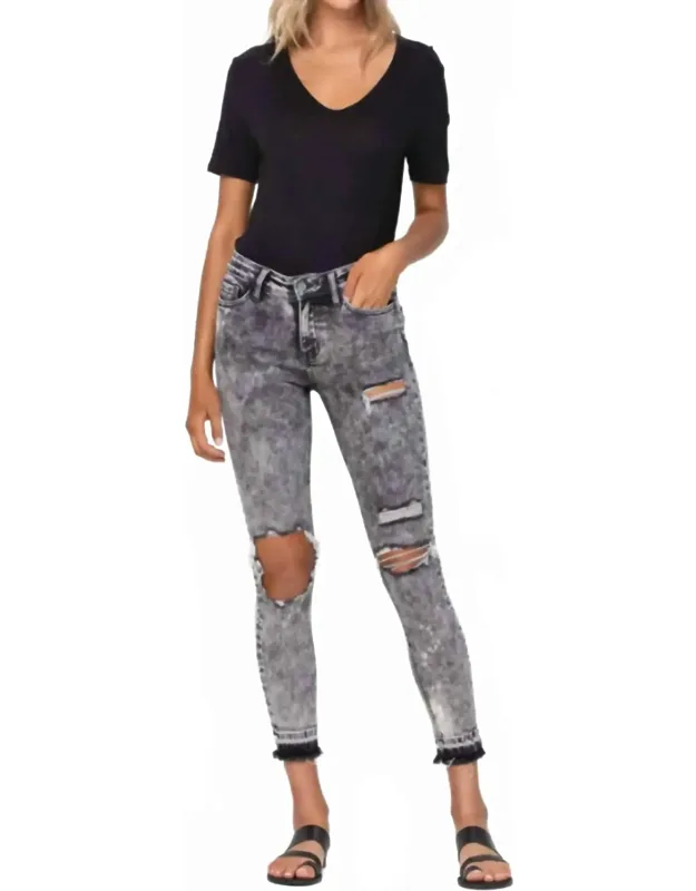 Mornin' Light Cropped Skinny Jeans