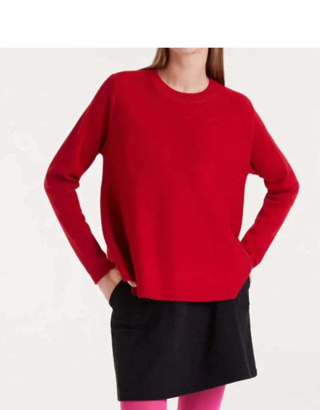 Jersey Crewneck Sweater