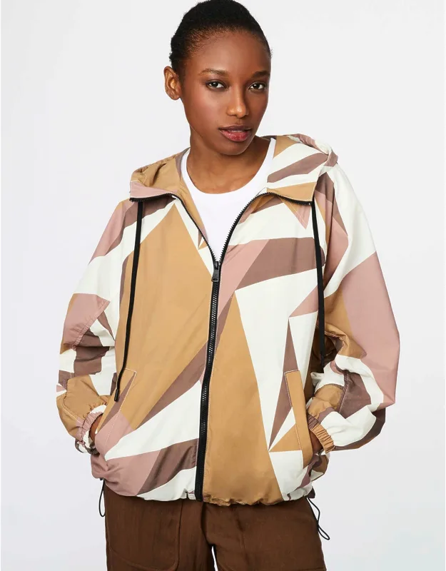 Abstract Shell Jacket
