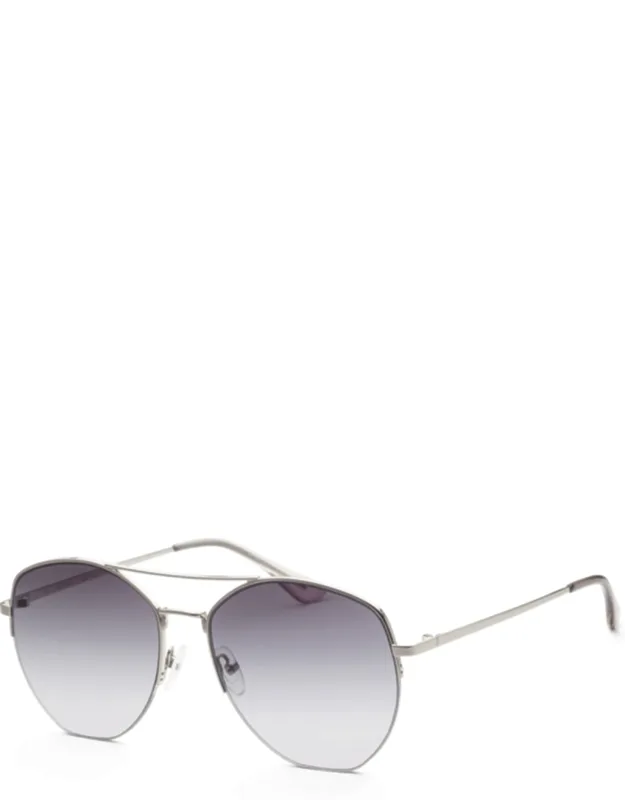 57mm Silver Sunglasses