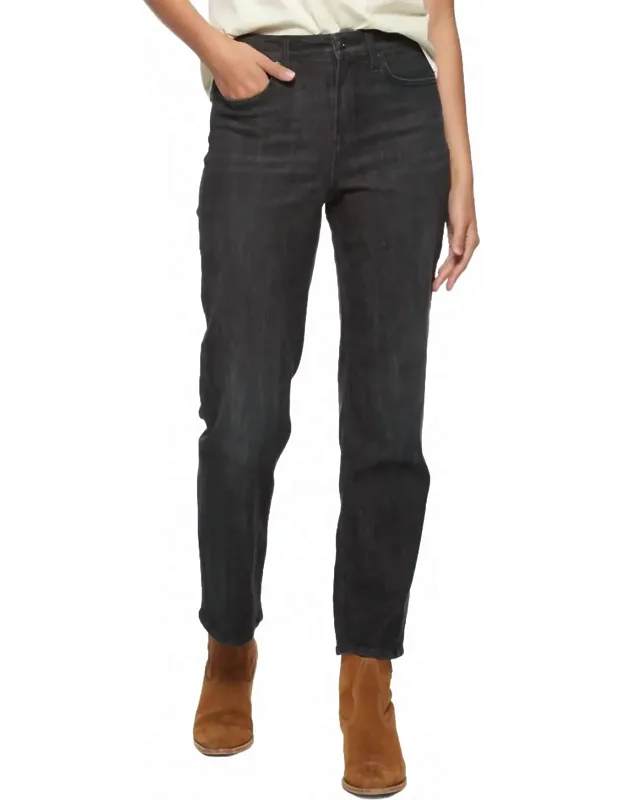 High Rise Straight Leg Jeans