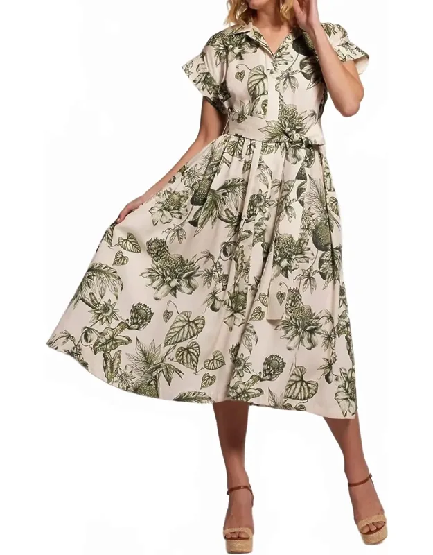 Flora In Ink Marni Dress