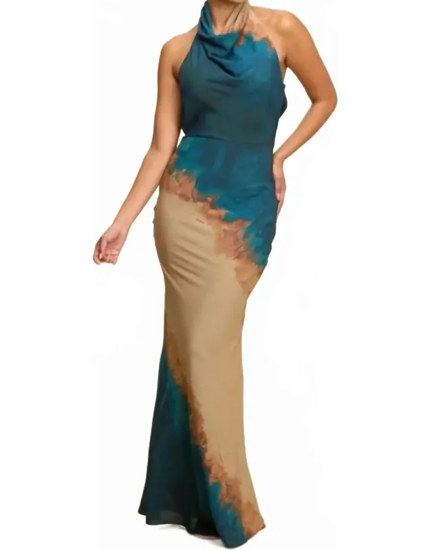 Halter Maxi Dress