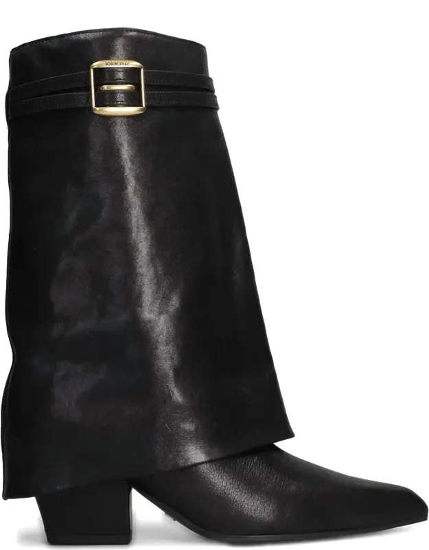 Yuna Leather Boots