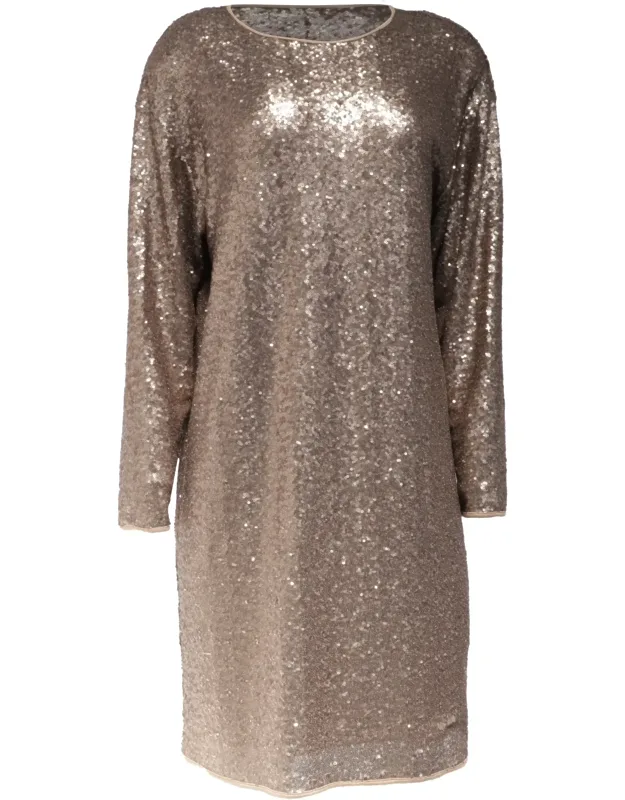 Sequined Mini Dress