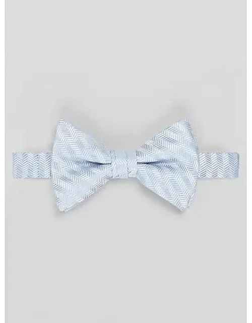 Tonal Houndstooth Pre-tied Bow Tie