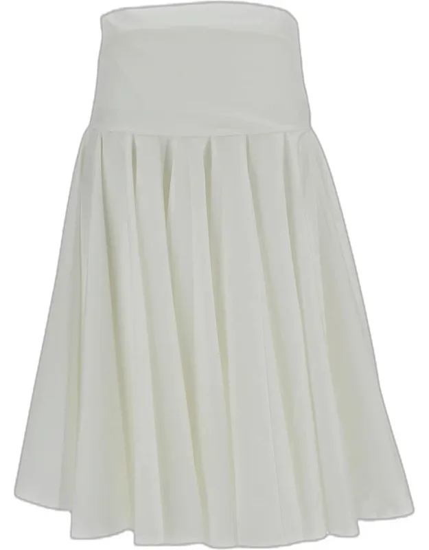Jupon Skirt High-waisted Midi With Draped Waistband