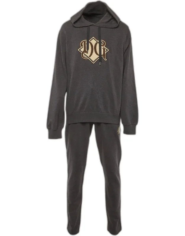 Jersey Logo Detail Hoodie And Joggers Set