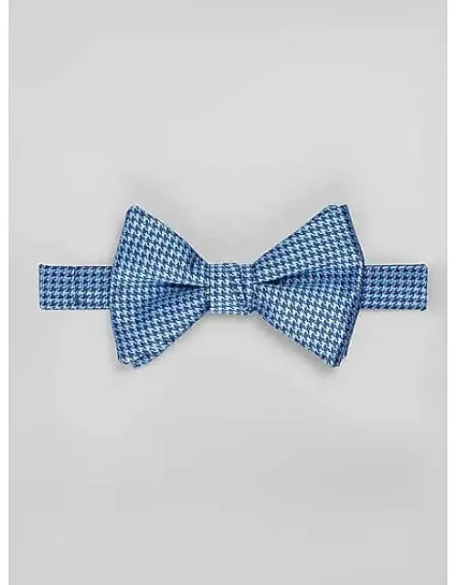 Tonal Houndstooth Pre-tied Bow Tie