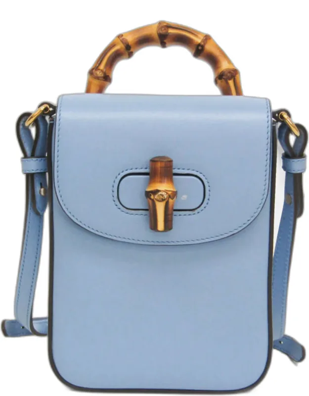 Bamboo Leather Backpack Shoulder Bag