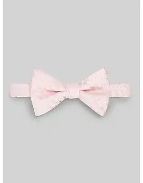 Tonal Houndstooth Pre-tied Bow Tie