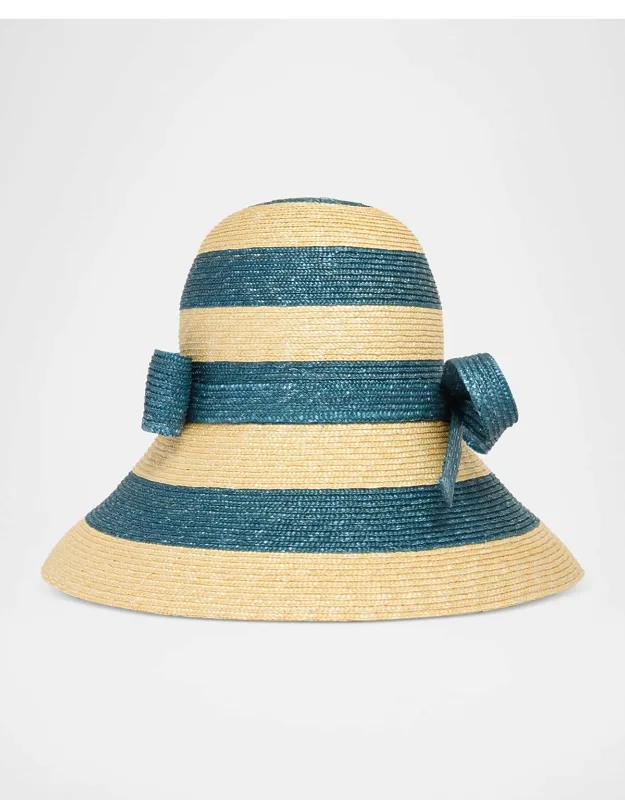 Straw Cloche Hat
