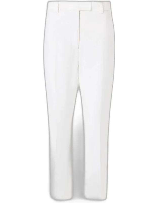 Cotton-stretch Denim Slim-leg Capri Pants