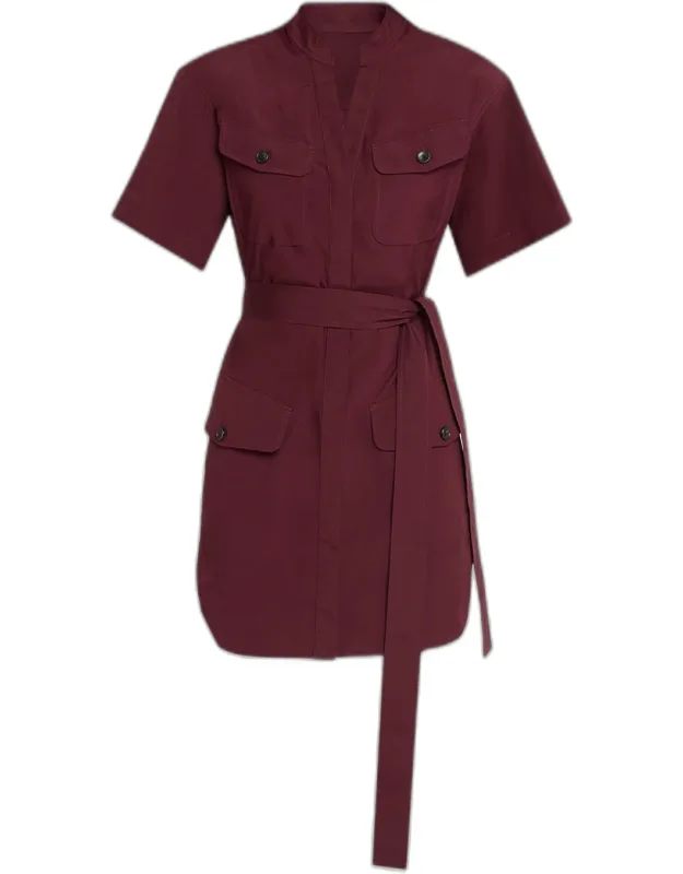 Twill Shirtdress