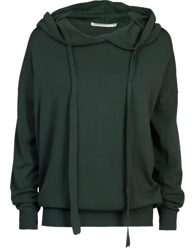 Basic Knit Hooded Sweater