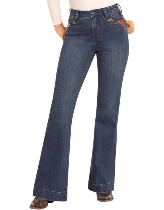 High Rise Trouser Jeans