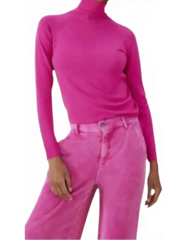 Turtleneck Basic Knit Sweater