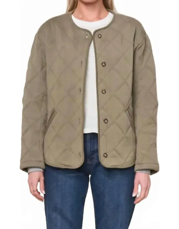 Quilted Hooded Jacket