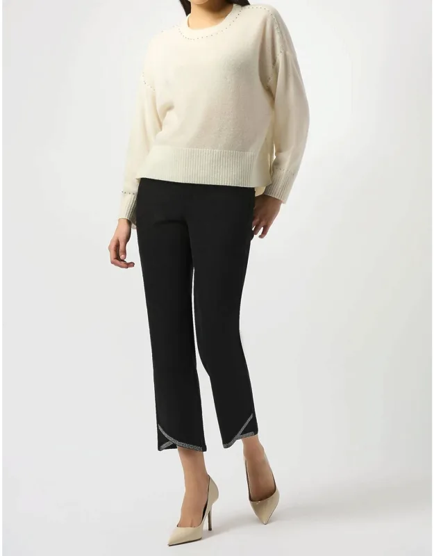 Sequin Bottom Jeans
