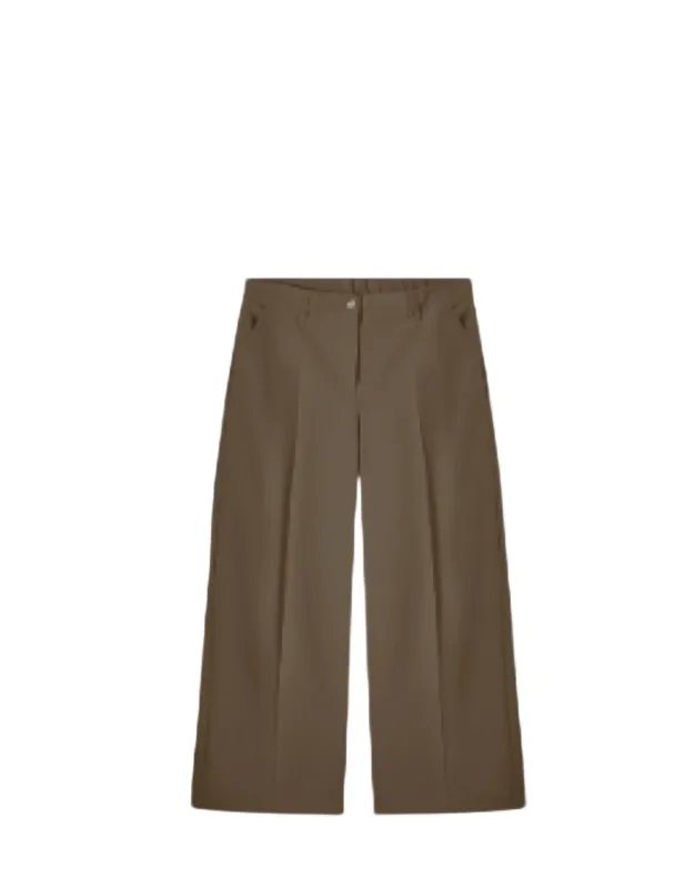 Foam Wide Leg Trousers