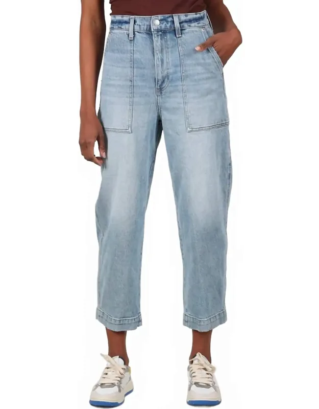 Super High Rise Barrel Jeans