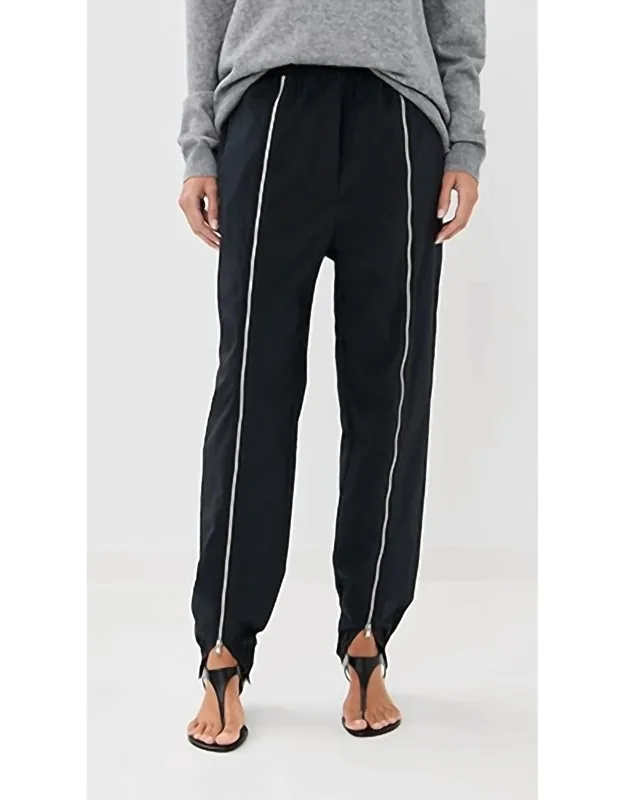 Nylon Zipper Joggers