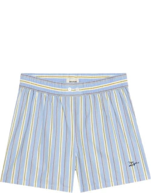 Striped Logo Shorts