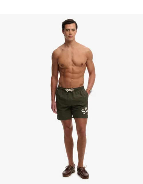 Printed Logo 16-inch Swim Shorts