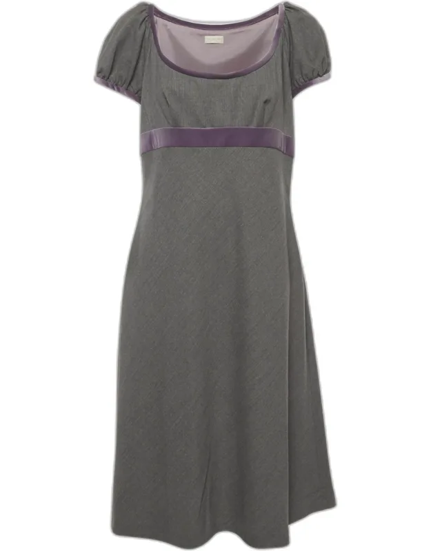 Wool Blend Empire Waist Dress