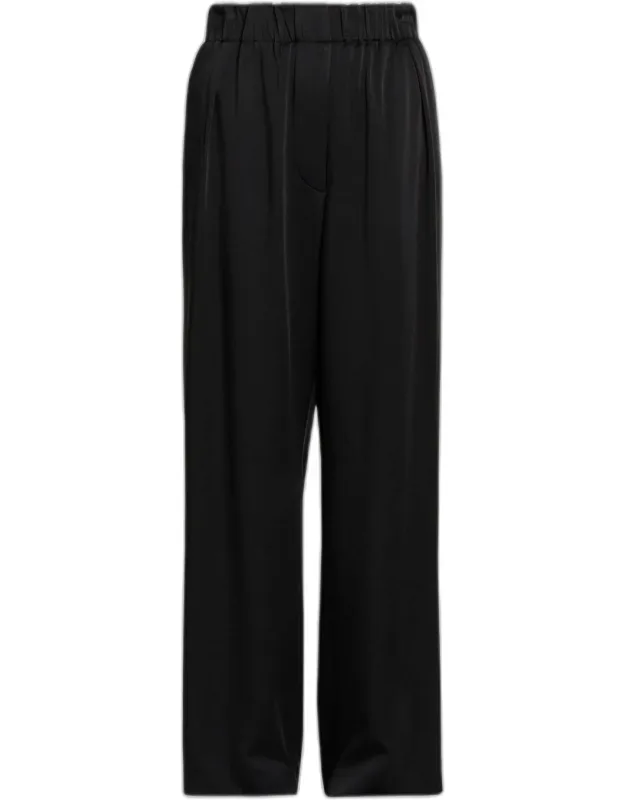 Wide-leg Trousers
