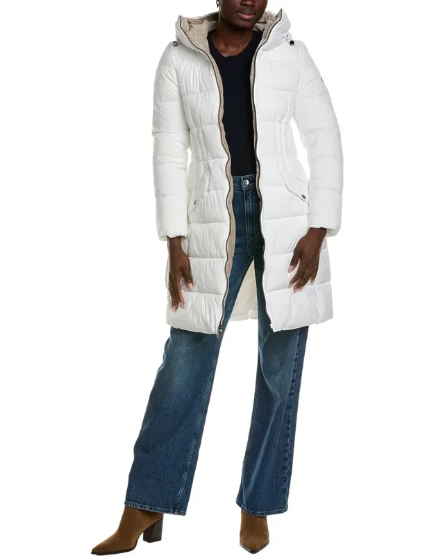 Smooth Nylon Zip Front Jacket