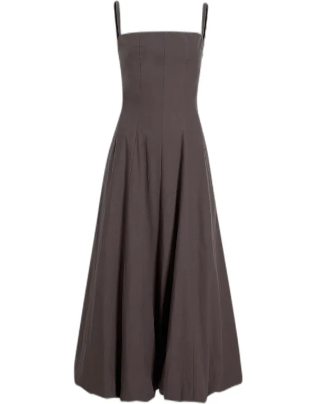 Cotton Bubble Midi Dress