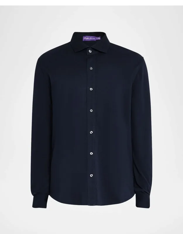 Washed Pique Sport Shirt