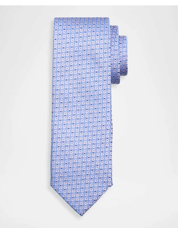 Geometric Circle Silk Tie