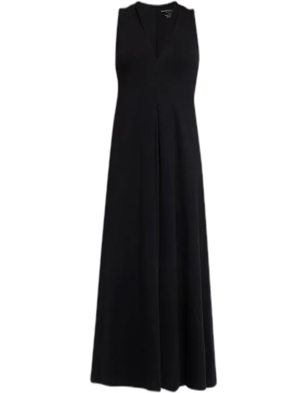 Sleeveless Cotton Midi Dress