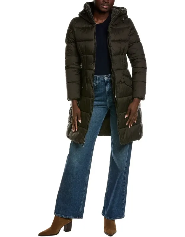 Smooth Nylon Zip Front Jacket