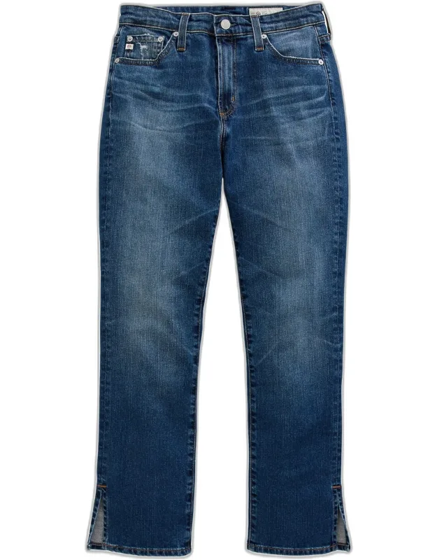 Cropped Stretch Denim Jeans