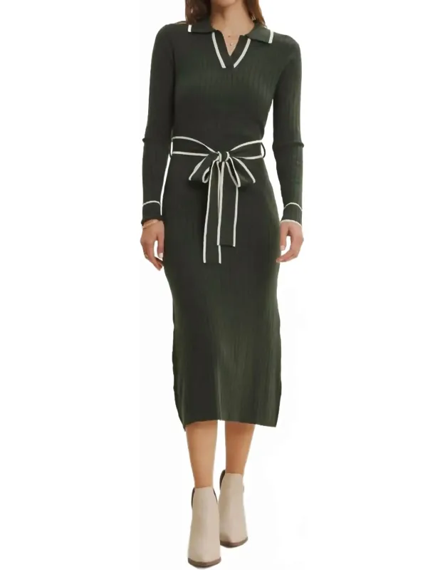 Martha Polo Midi Dress