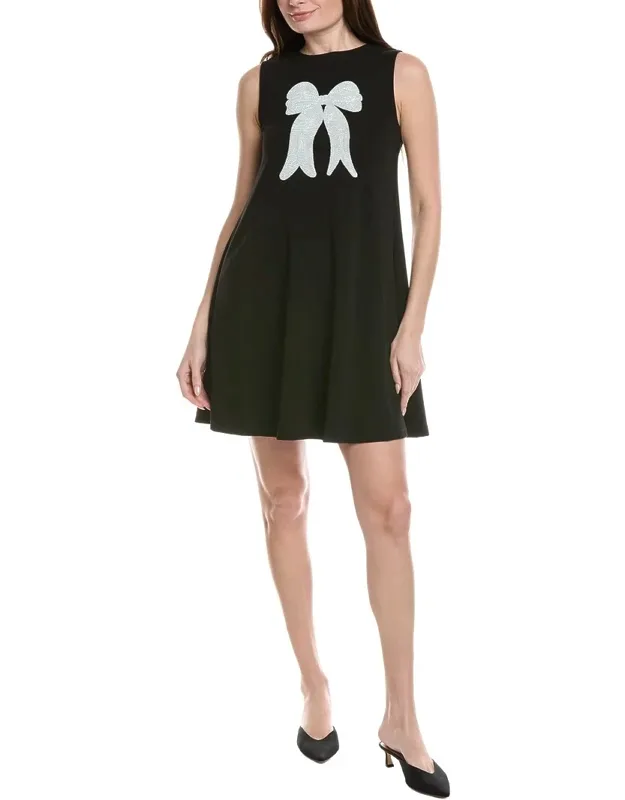 Sequin Bow Embellished Dress
