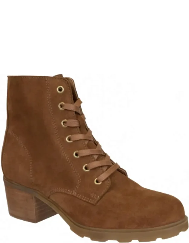 Arc Heeled Ankle Boots