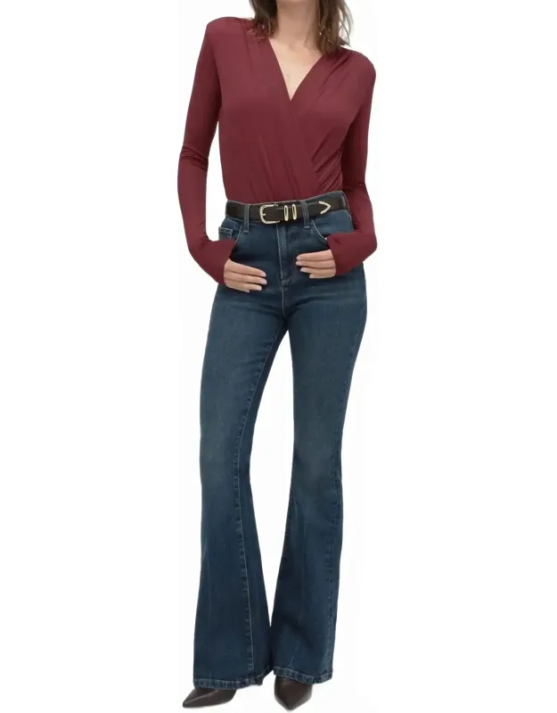 Slinky Date Blouse Bodysuit