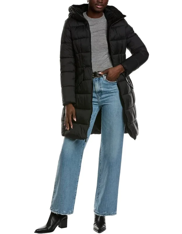 Smooth Nylon Zip Front Jacket