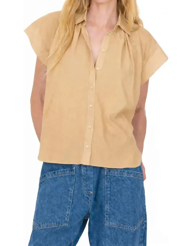 Trinity Button Up Top