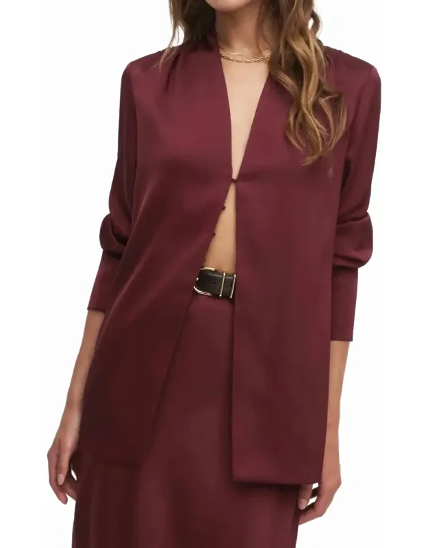 Silky Satin Top