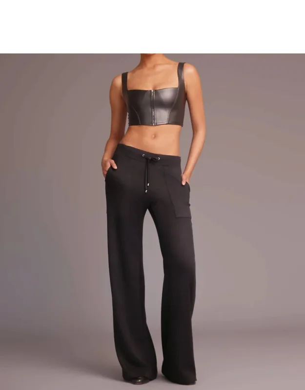 Double Knit Plush Pants