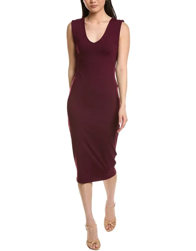 V Front V Back Tank Dress
